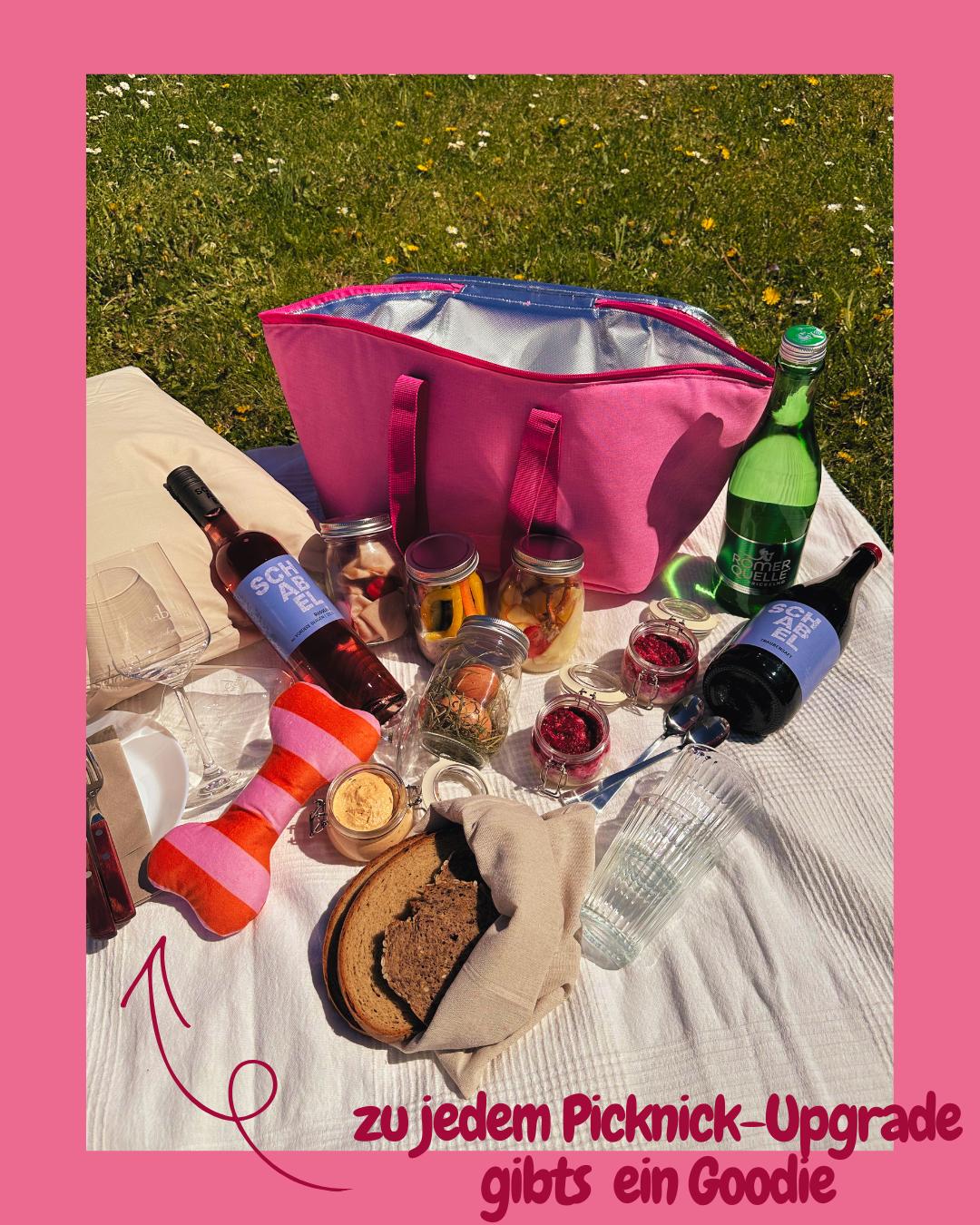 Zu jedem Picknick-Upgrade gibt‘s ein Goodie
